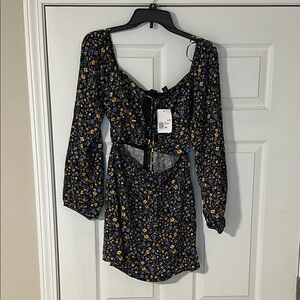 Floral Long Sleeve Women's Top